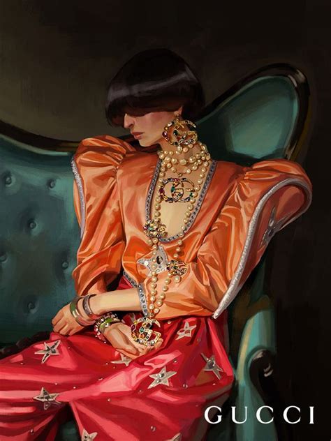 gucci pubblicità 2018|Classic artworks inspire the dreamy Spring Summer 2018 .